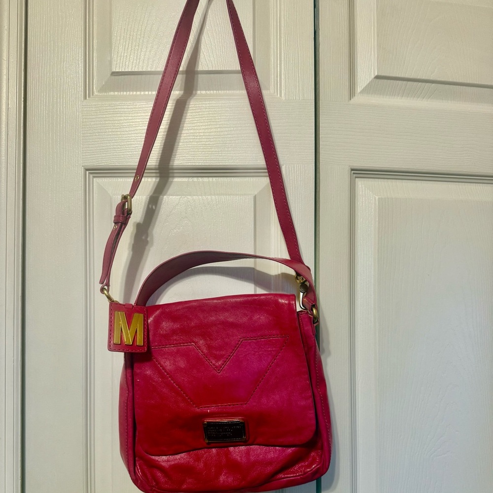 Marc Jacobs Stylish Pink Leather -purse